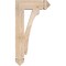 Ekena Millwork Legacy Arts & Crafts Smooth Bracket, Douglas Fir, 3 1/2"W x 14"D x 26"H BKT04X14X26LEC03SDF - alternate 4